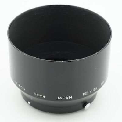 Nikon HS-4 Snap-In Metal Lens Hood for Non Ai 105mm f/2.5 & 135mm f/3.5