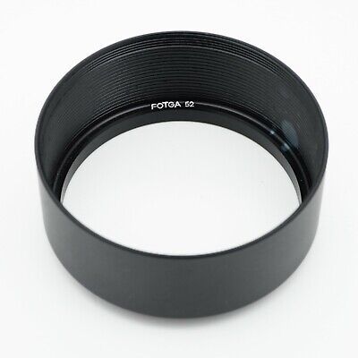 FOTGA 52mm Black Metal Hood