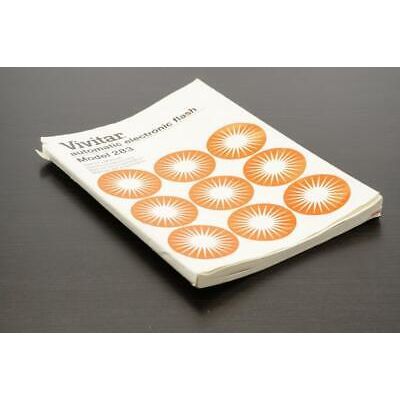 Vivitar Automatic Electronic Flash Model 283 Owner's Manual