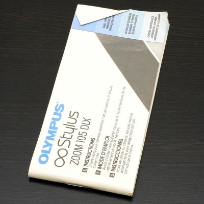 Olympus Stylus Zoom 105 DLX Instructions