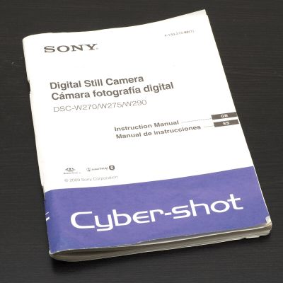 Sony Cyber-shot DSC-W270 W275 W290 Instruction Manual