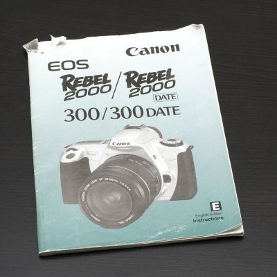 Canon EOS Rebel 2000 (300)/Rebel 2000 Date (300 Date) Instruction Manual