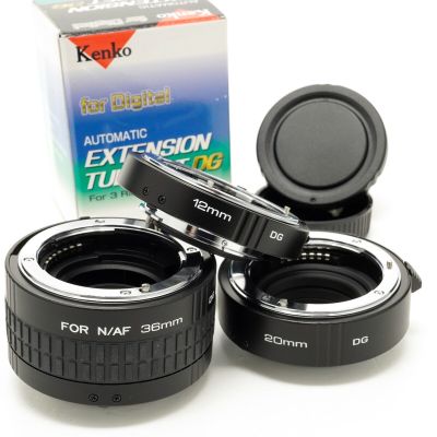 Kenko Extension Tube Set DG (12mm, 20mm, 36mm) for Nikon AF