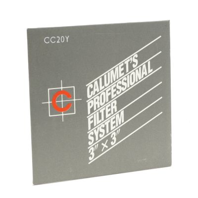 Calumet CC20Y Professional Filter System Gelatin Filter 3 inch x 3 inch