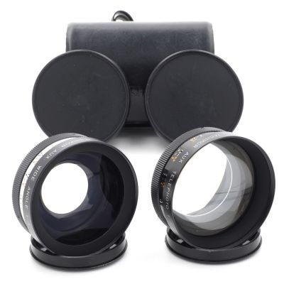 Yashica Y211 Yashikor Aux. Kit with Wide Angle and Telephoto Lenses
