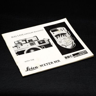 Leica Bull's Eye Exposure Readings with the Meter MR Booklet