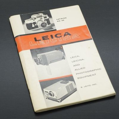 Leitz Leica, Leicina & Allied Photographic Equipment Catalog 36 for October 1961