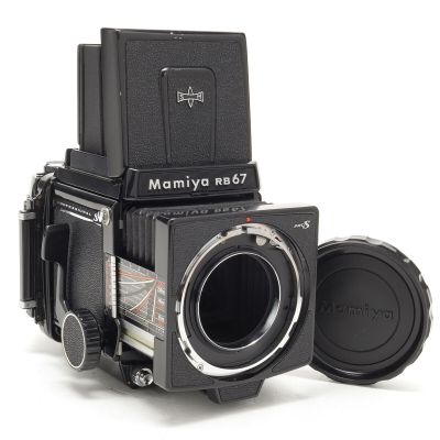 Mamiya RB67 Pro S Medium Format Camera w/120 Film Back & WL Finder