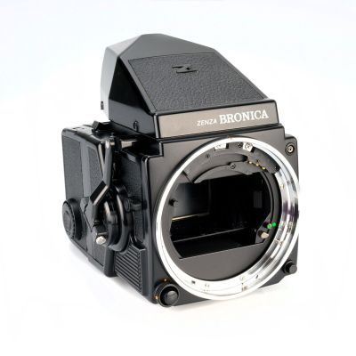 Bronica ETRSi 645 Medium Format Camera w/120 Double Latch Back & Prism Finder E