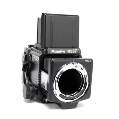 Mamiya RZ67 Pro II Medium Format Camera w/ Pro II 120 Film Back & WLF