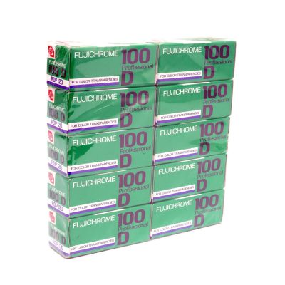 10 Rolls of Fujifilm Fujichrome 100D RDP 120 Film ISO 100 - EXPIRED