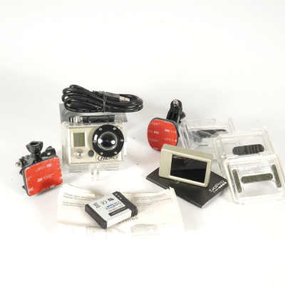 GoPro HD HERO 960 High Definition Camcorder w/ LCD BacPac & Accessories