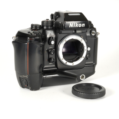 Nikon F4s SLR Film Camera Body with MB-21 Battery Grip