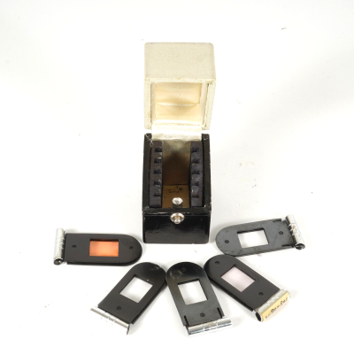 Bolex Filter Holder Set of 5 for H16 16mm Film Camera