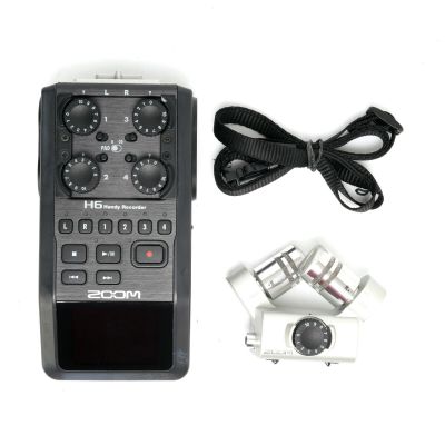 Zoom H6 Handy Recorder with XY Stereo Microphone Attachment