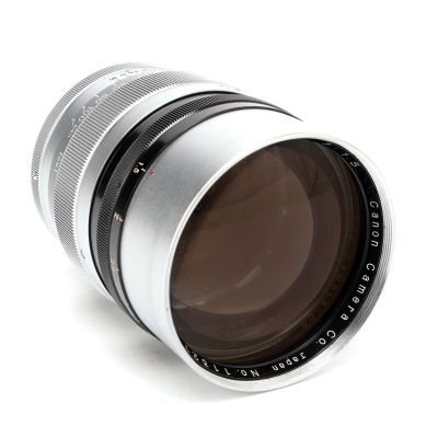 Canon 85mm f/1.5 Rangefinder Lens LTM M39 L39 w/Viewfinder