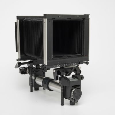 Sinar F 4x5 Monorail Camera w/ Standard & Bag Bellows, Film Holders, Extensions