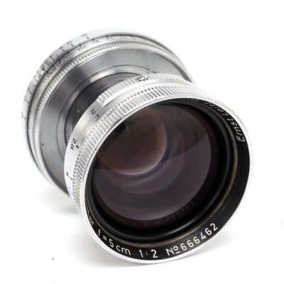 Leica Leitz Wetzlar Summitar 5cm (50mm) f/2 Collapsible Lens f16 LTM M39 Germany